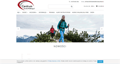 Desktop Screenshot of centrumnordicwalking.pl